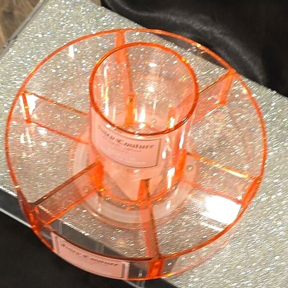 Juicy Couture Home Pink Acrylic 360° Spinner - Picture 5 of 9